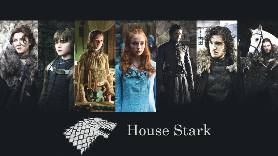 House Stark Wallpaper By Pozsy