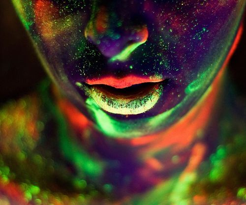 Colorful Body Paint Wallpaper For Samsung Epic