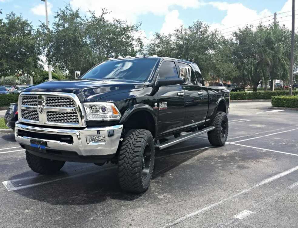 Dodge Cummins Ram Dually Lifted With