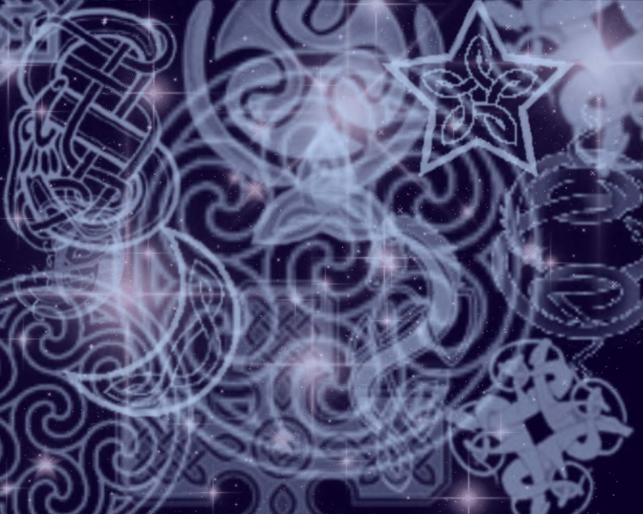 Celtic Patterns With Stars Background Image Wallpaper Or