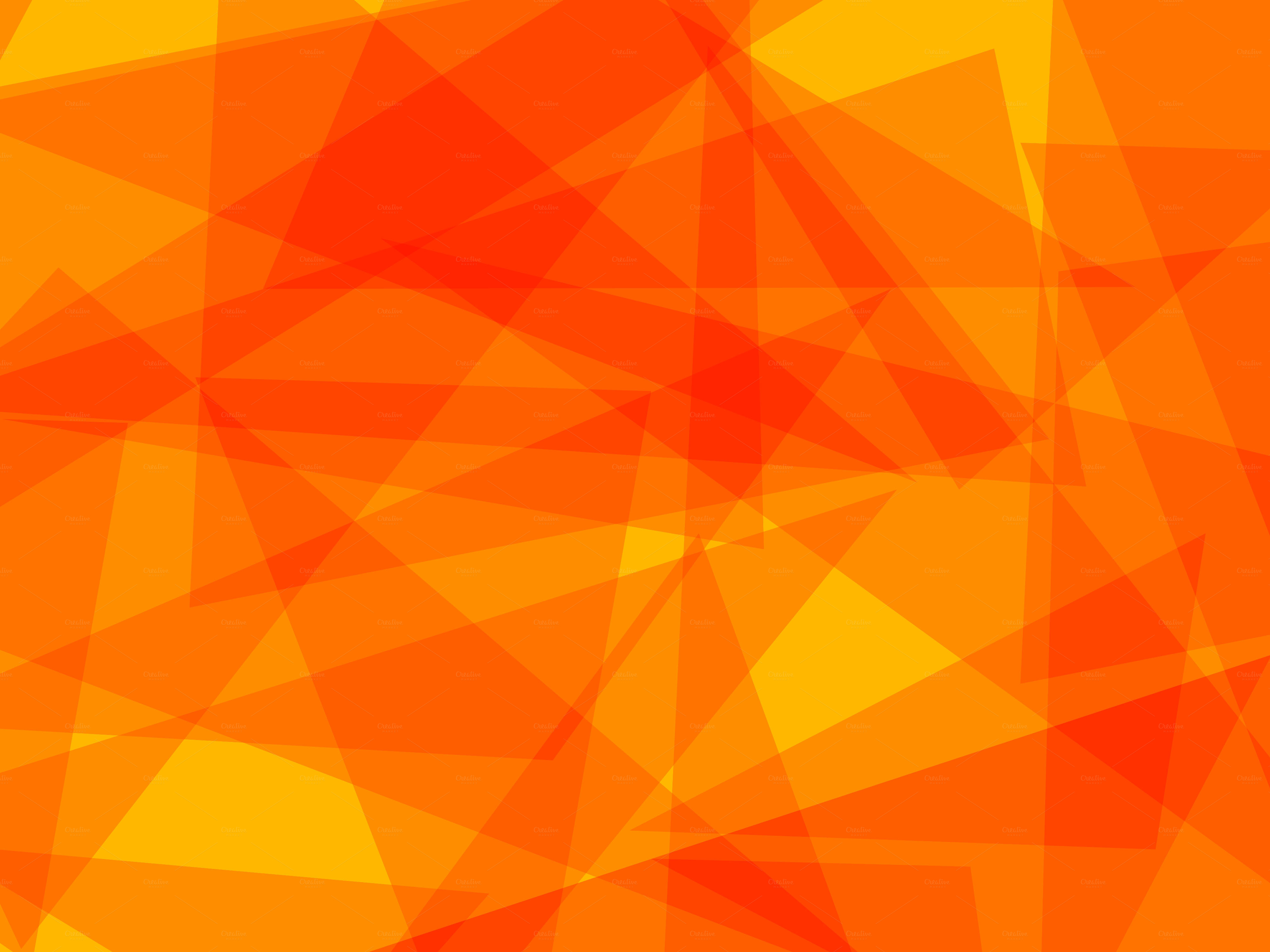 Orange Geometric Wallpaper - WallpaperSafari