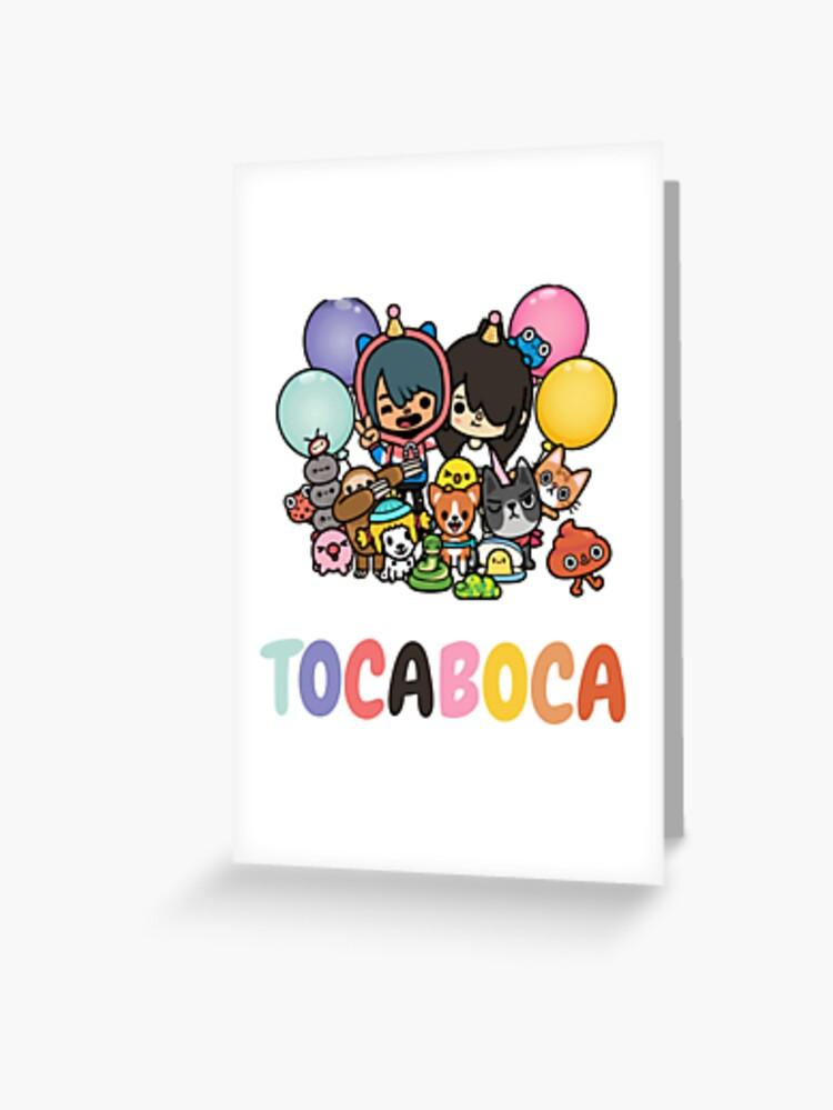 Toca Boca Squad Greeting Card For Sale By Nokenoma
