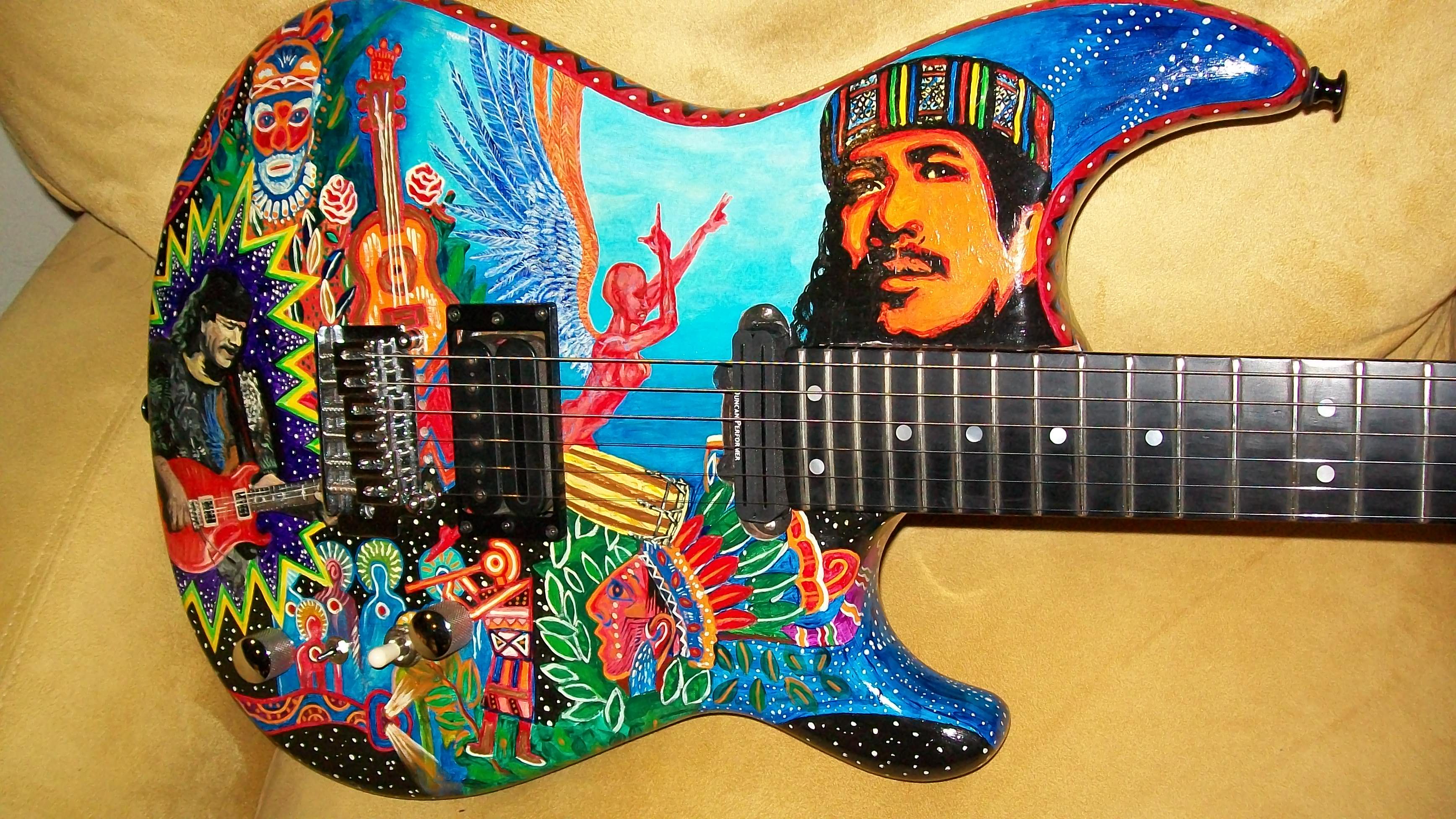Santana Latin Rock Blues Chicano Hard Jazz Pop Guitar Wallpaper