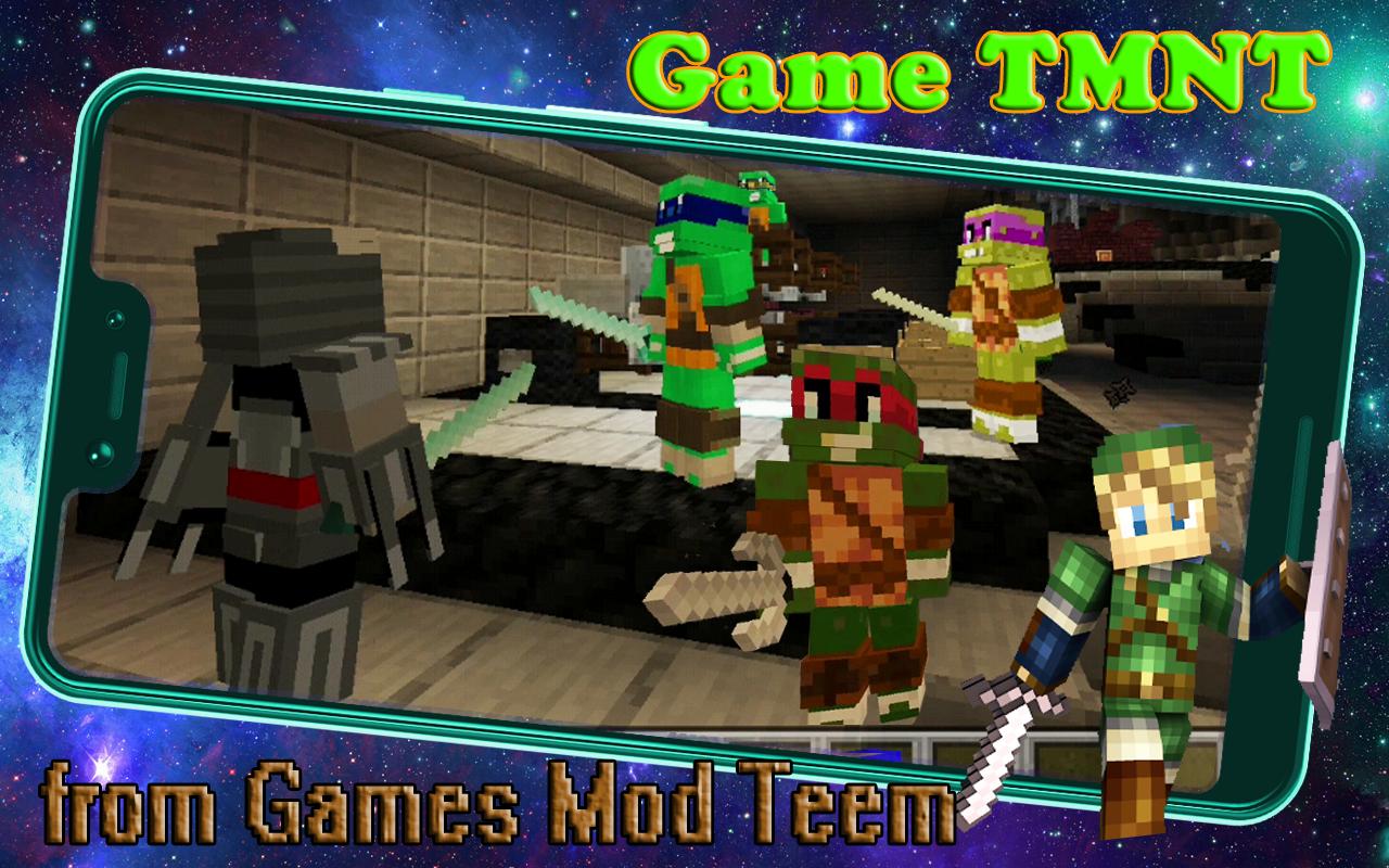 Ninja Turtles Tmnt Minecraft Mod F R Android Apk Herunterladen