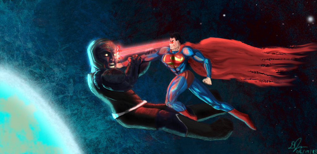 Superman Vs Darkseid Wallpaper By
