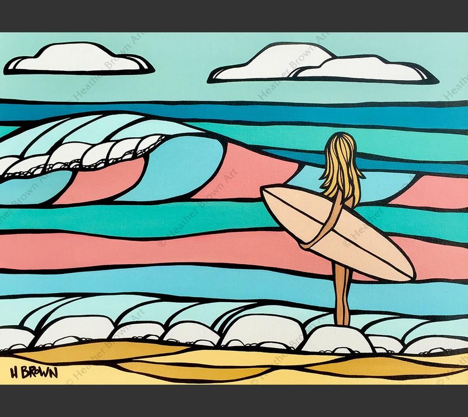 Candy Surf Art Heather Brown