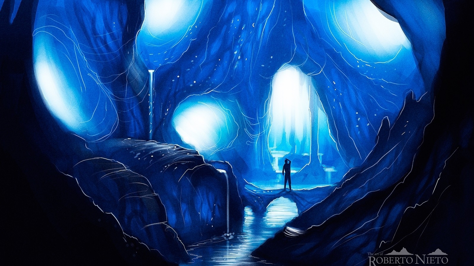 Related Pictures Ice Cave Cavern Wallpaper Free Wallpapers Gun