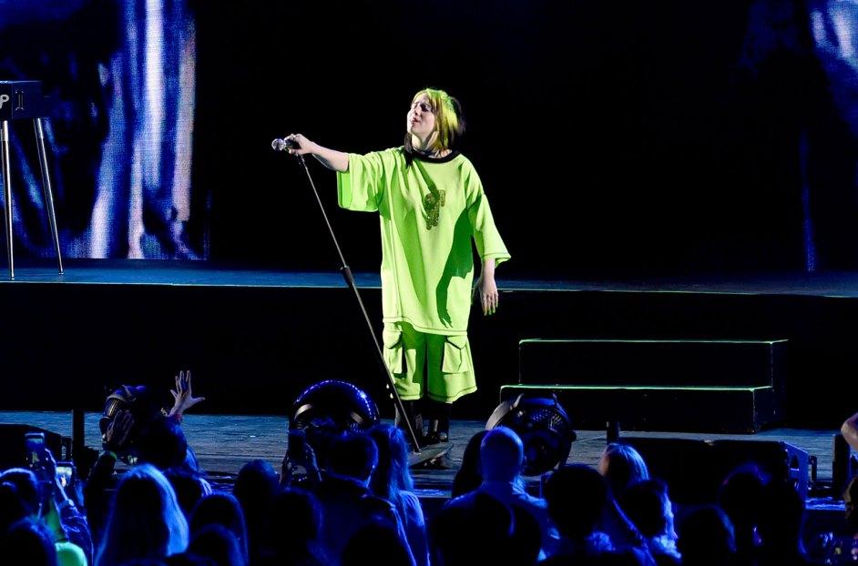 Taylor Swift Billie Eilish Perform For Charity Billboard