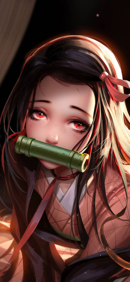 Get The Nezuko iPhone For A Phone That Looks As Cool Wallpaper