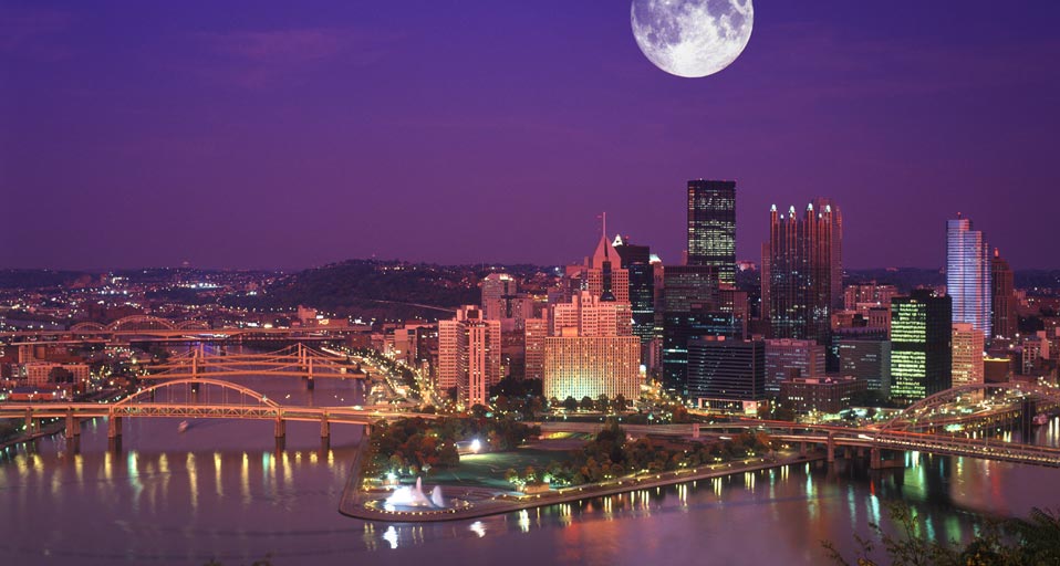 Pittsburgh Skyline Of Pennsylvania