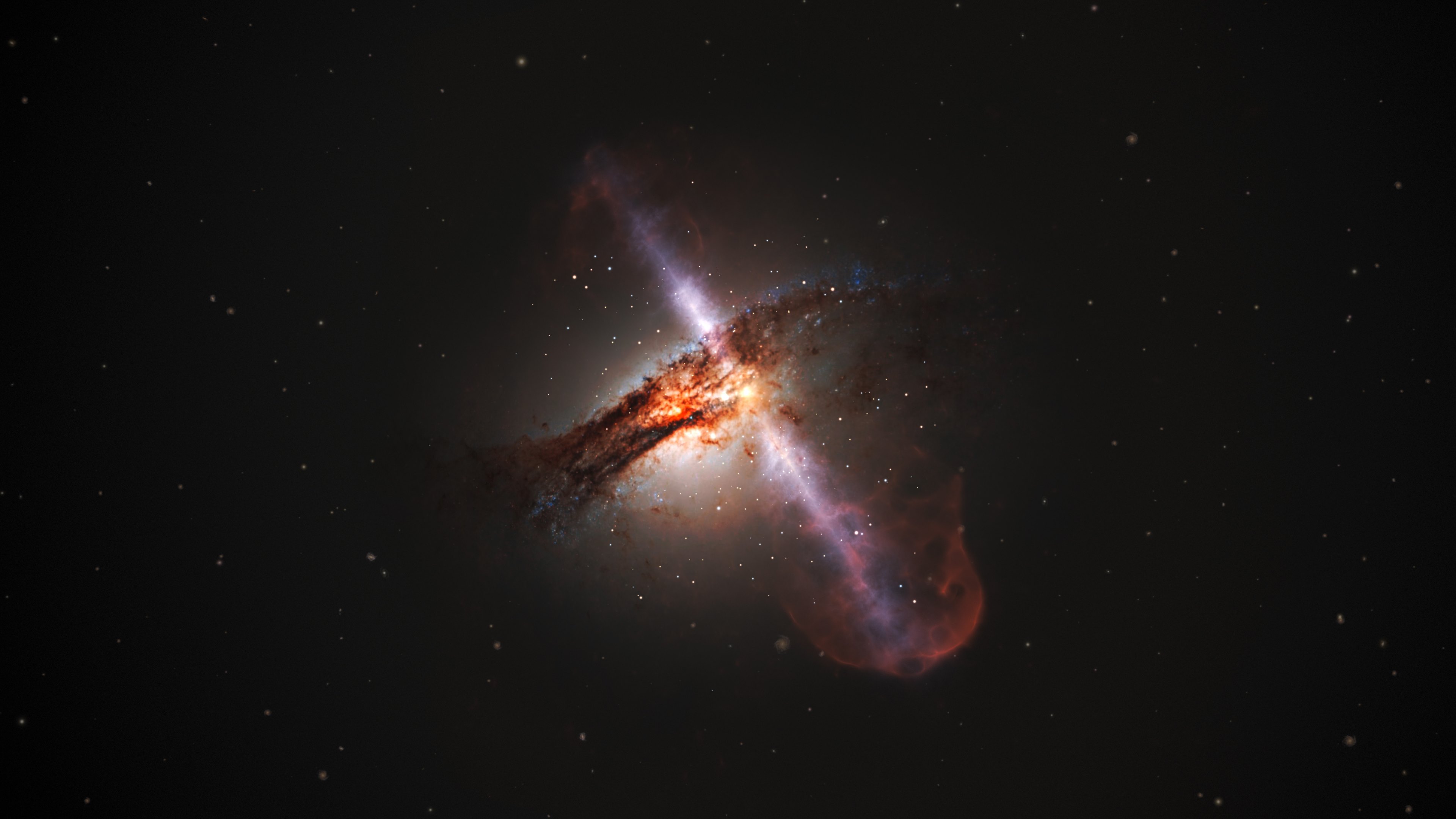 Supermassive Black Hole HD Wallpaper 4k