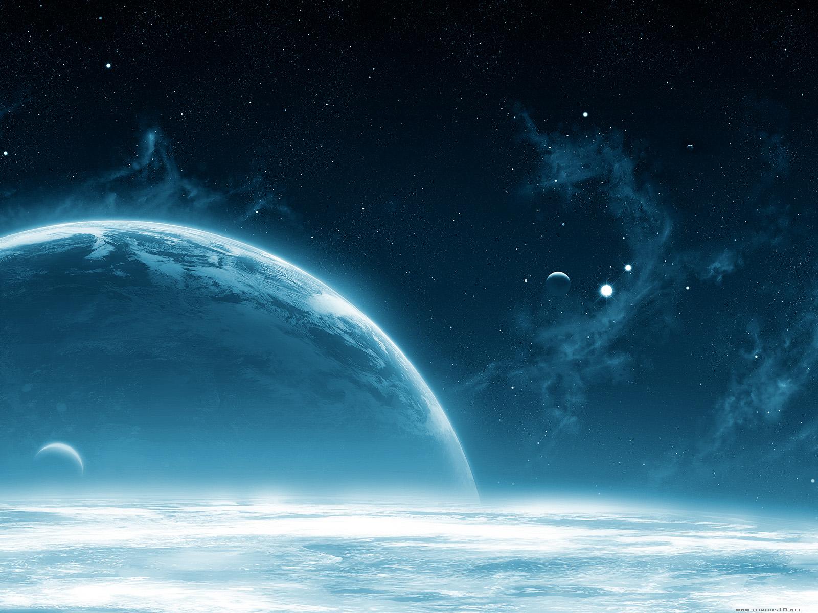 Free Outer Space Powerpoint Template