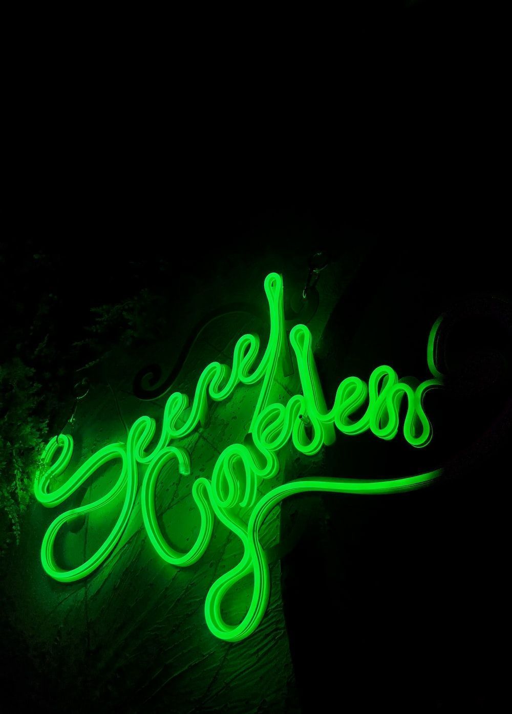 Neon Green Aesthetic Wallpaper