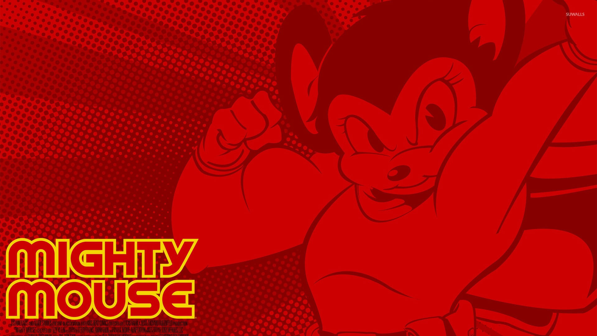 Mighty Mouse Wallpaper Cartoon