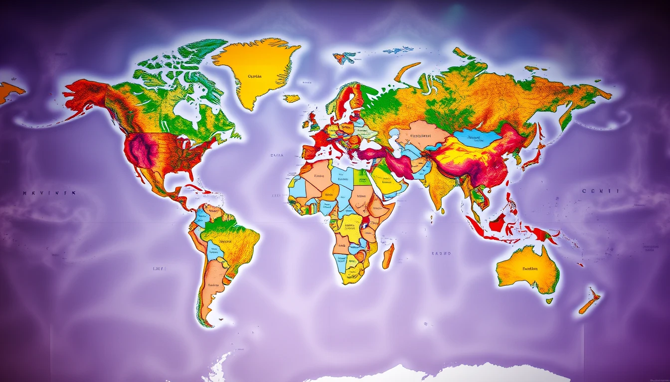 🔥 Download World Map Wallpaper High Resolution by @pauln | World Map ...