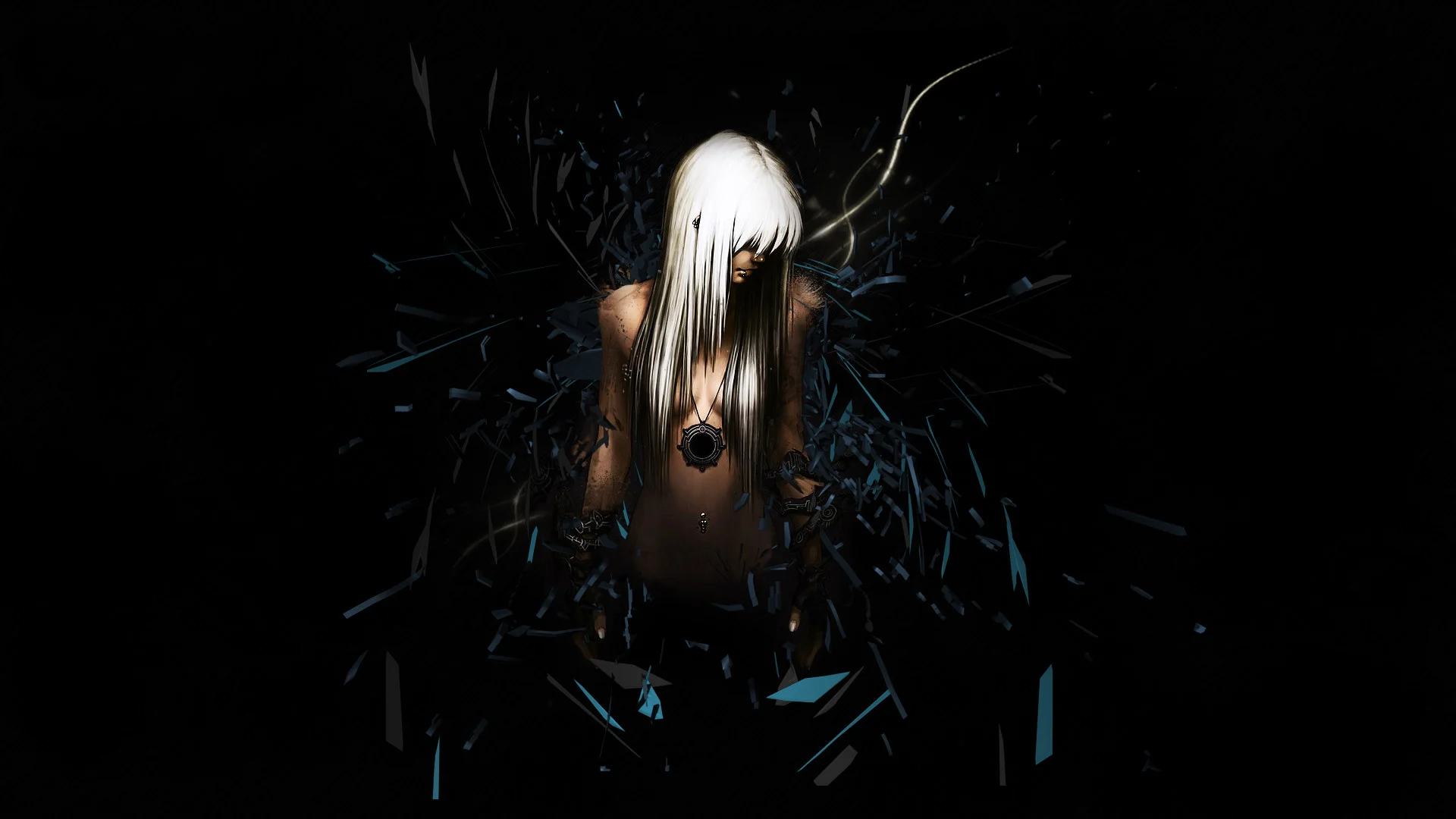 Spooky Scary Background Anime For Social Media And Computer Wallpaper