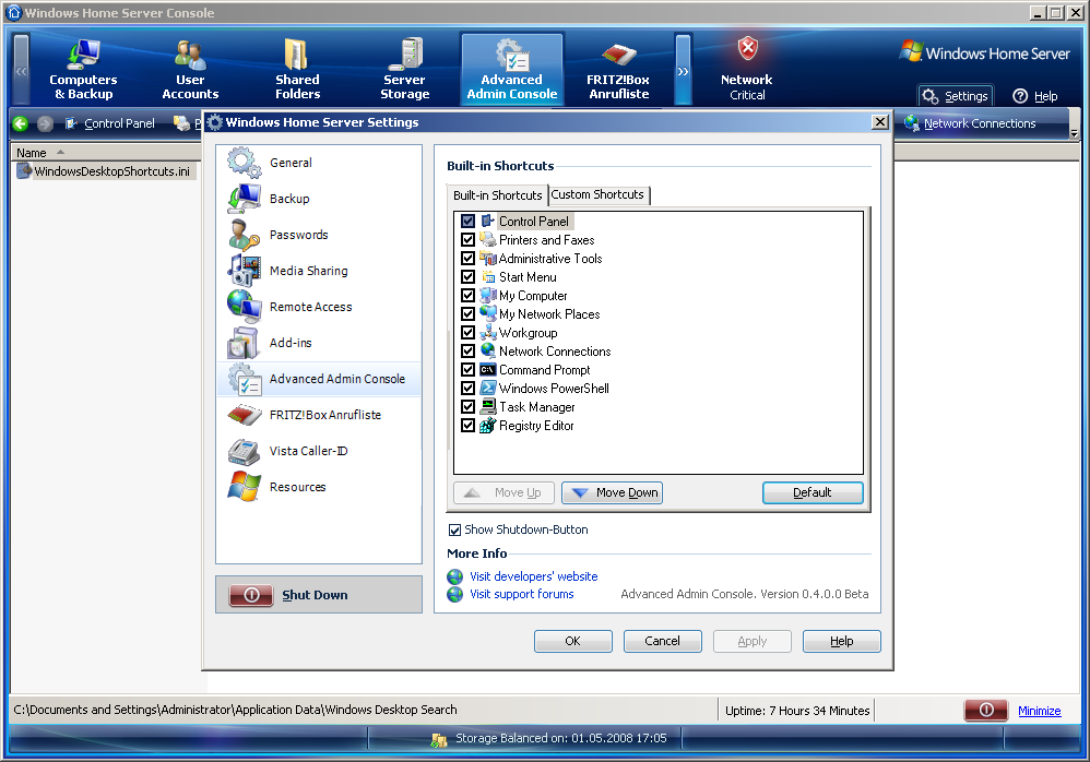 Windows serial console program windows