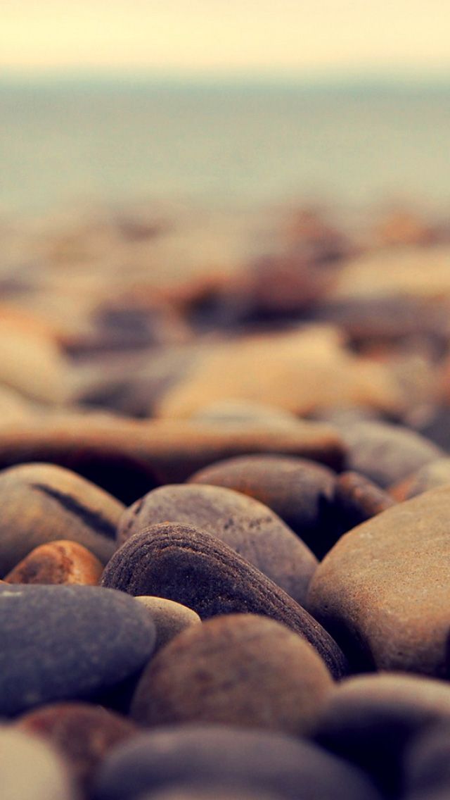 Stone Beach iPhone 5s Wallpaper Se