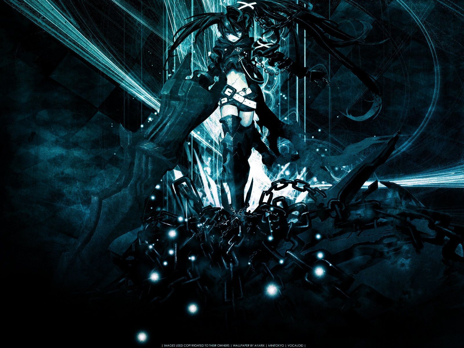Dark Anime Girl Wallpaper