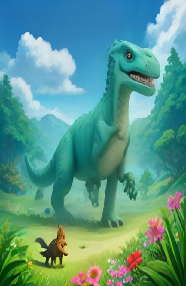 Cute Dinosaur Background
