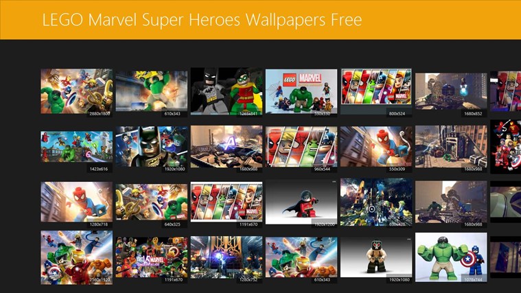 Lego Marvel Super Heroes Wallpaper For Windows App