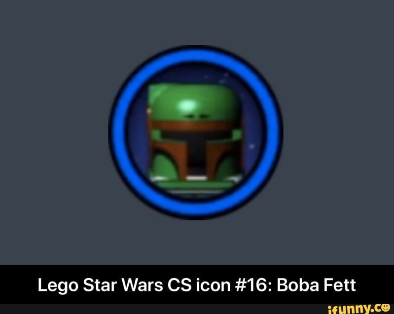 Lego Star Wars Cs Icon Boba Fett