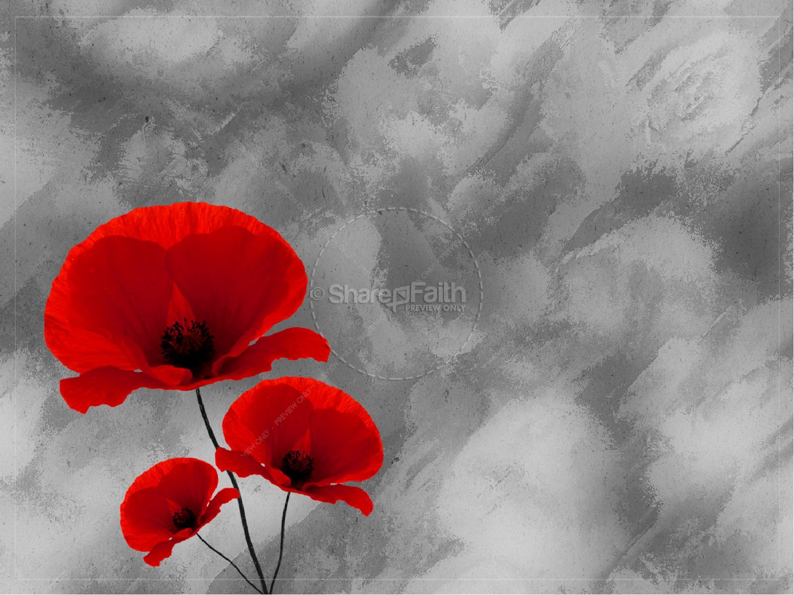 Remembrance Day Church Powerpoint Template