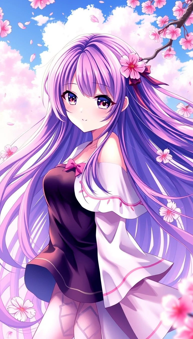 🔥 [40+] Beautiful Anime Girl Phone Wallpapers | WallpaperSafari