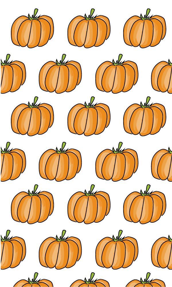 Cute Pumpkin iPhone Background Wallpaper