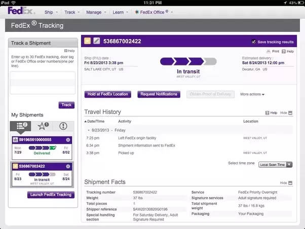Fedex Tracking Wallpaper