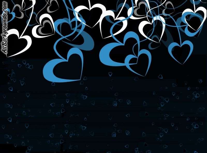 Cute Hearts Background Myspace