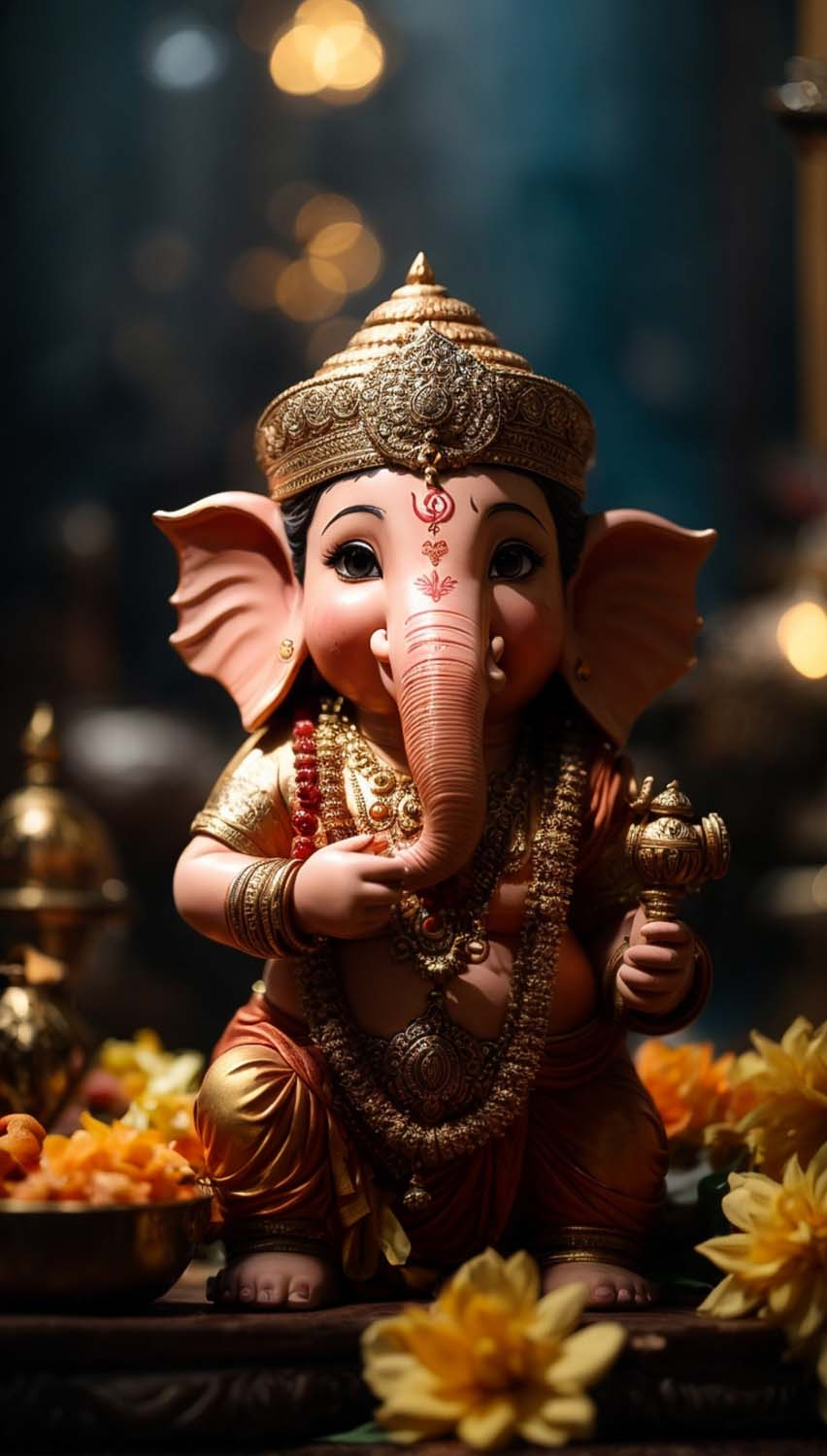 Shree Ganesh iPhone Wallpaper 4k Artofit