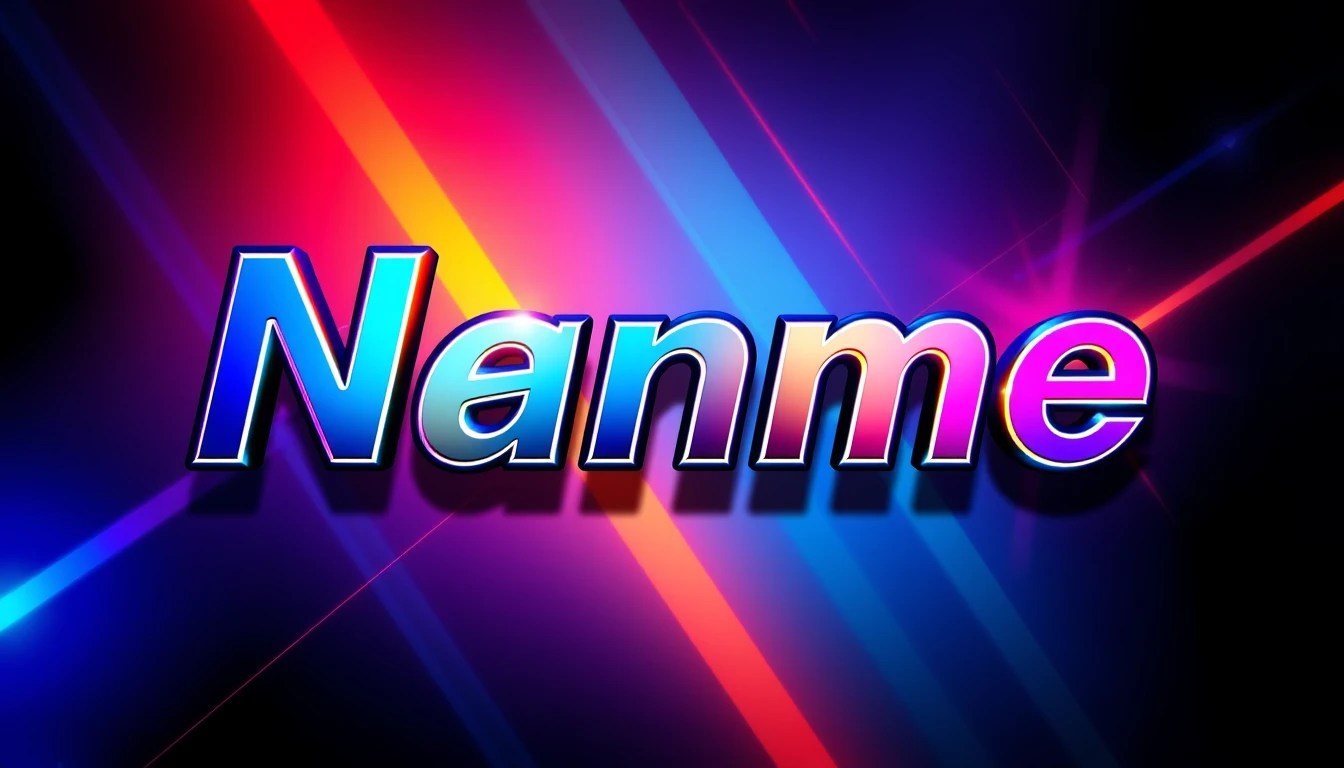 3d Name Wallpaper