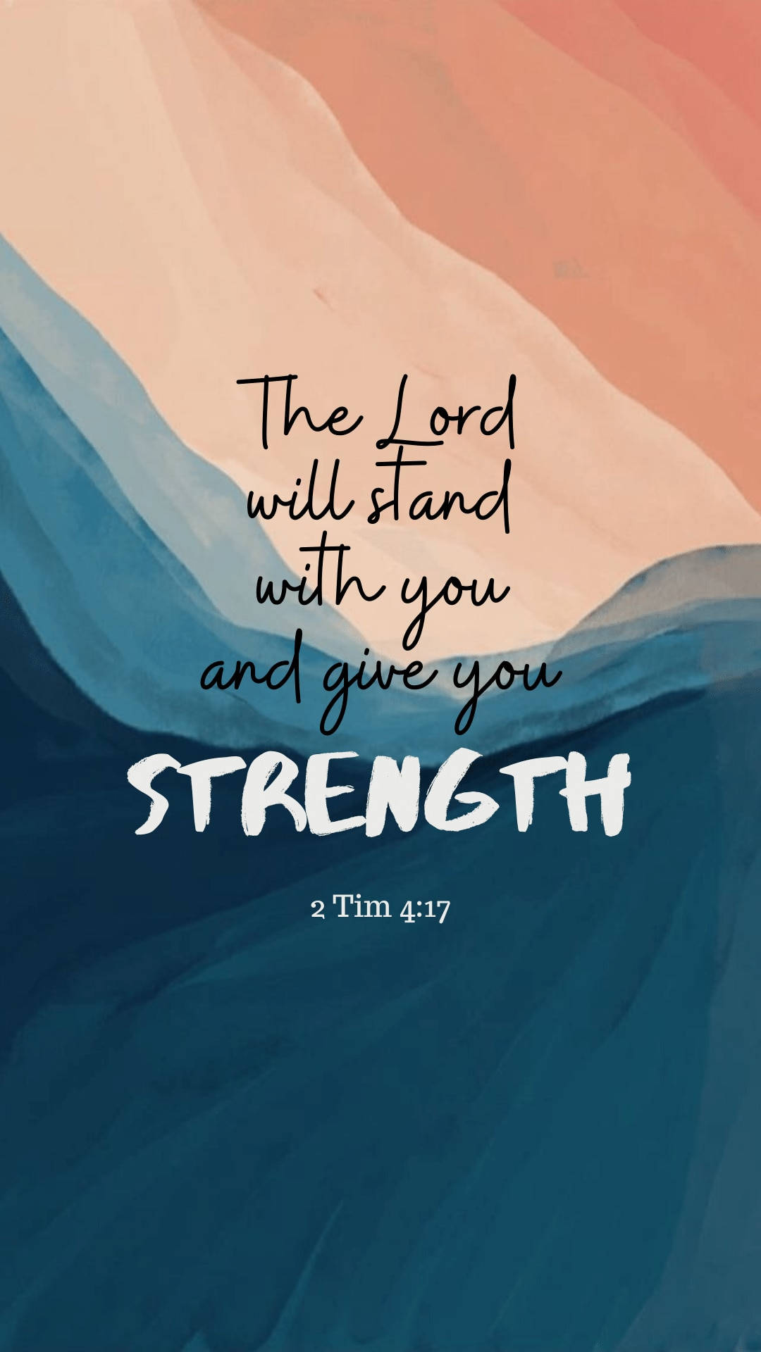 Aesthetic Bible Verse Timothy Wallpaper