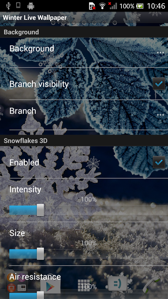 Winter Live Wallpaper For Android