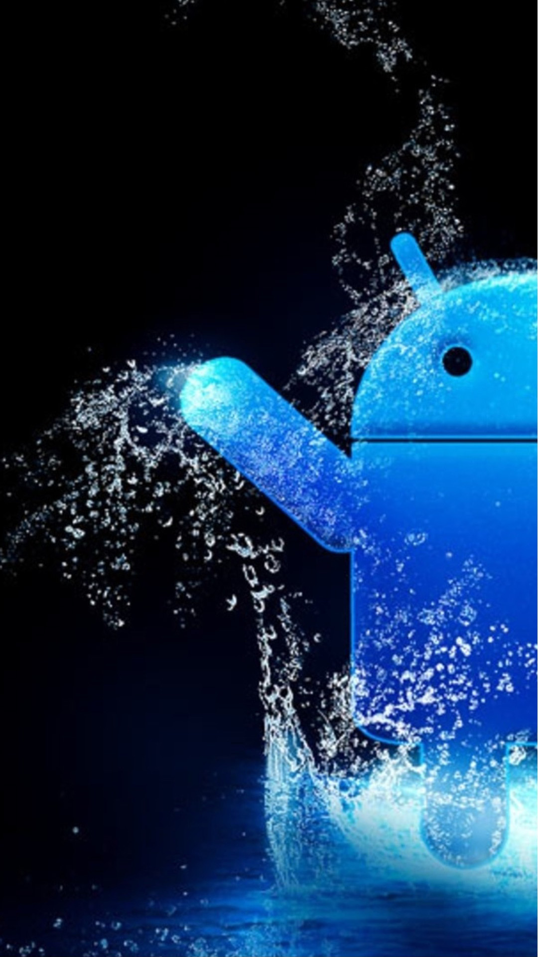 Android Logo Galaxy S4 Wallpaper HD