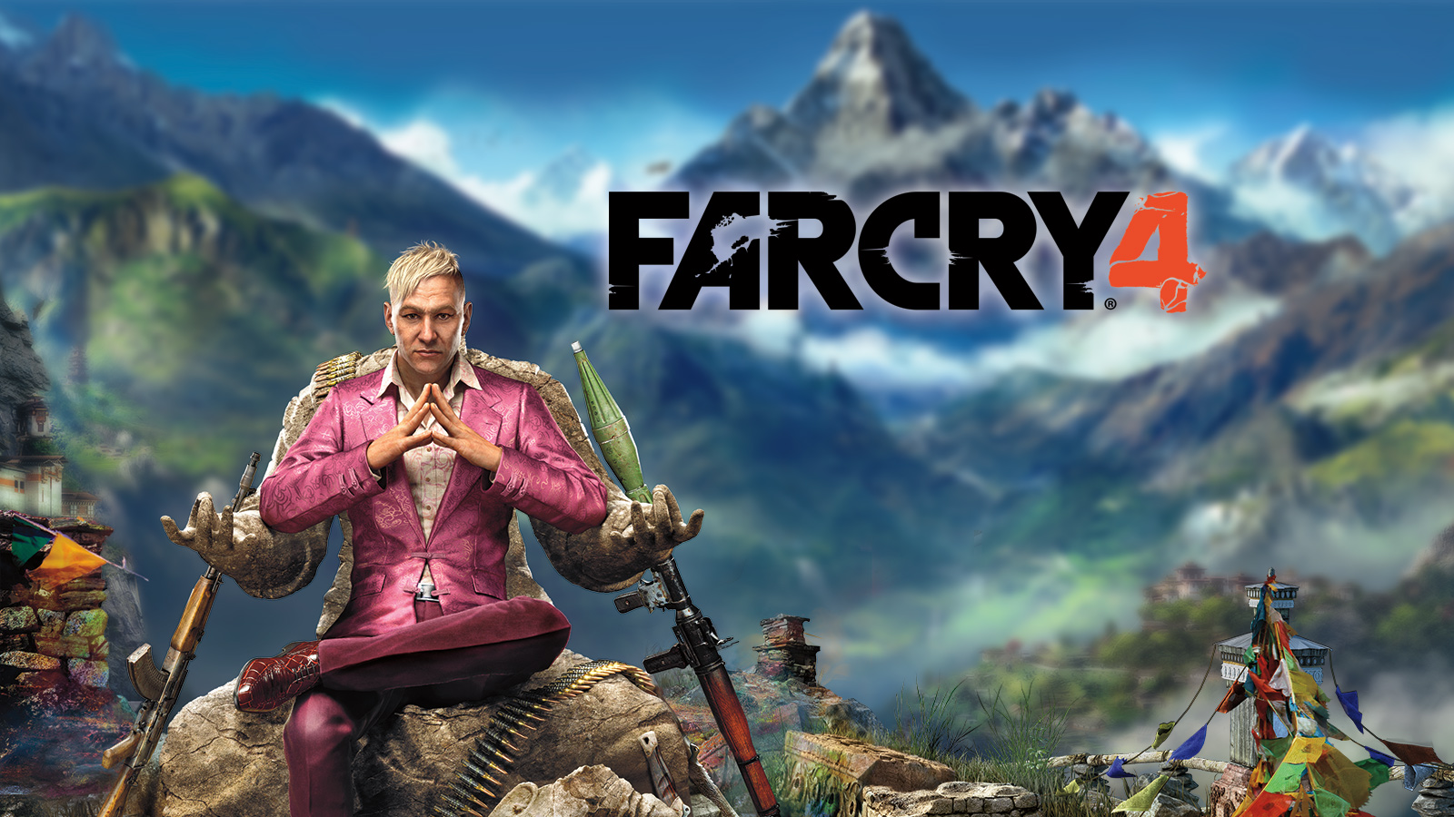 Far Cry game - Himalayas 4K wallpaper download