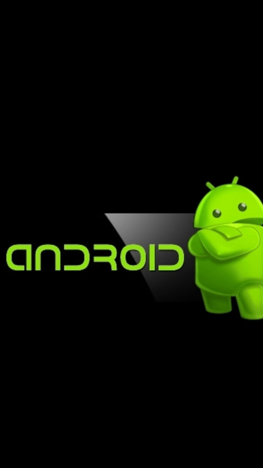 Green Android Logo Galaxy S5 Wallpaper HD