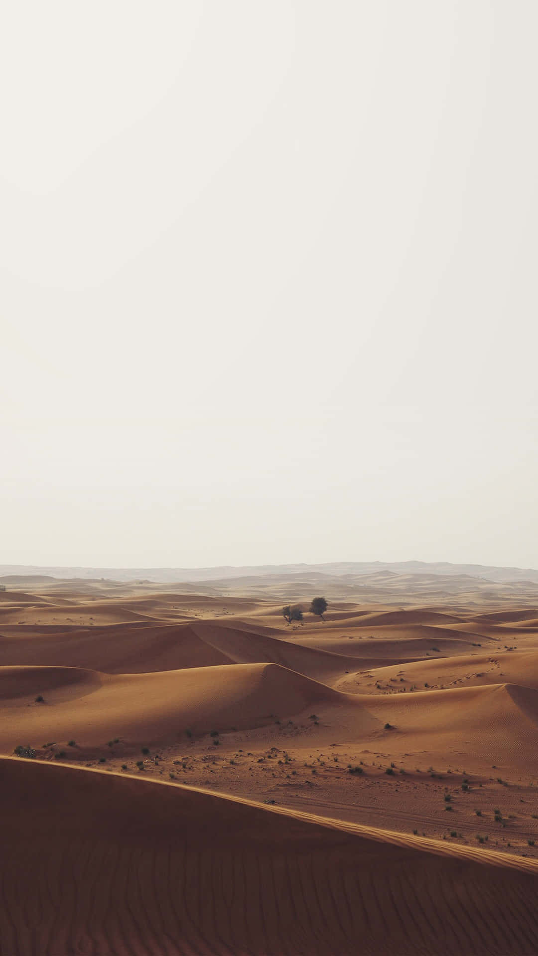Empty Desert iPhone Wallpaper