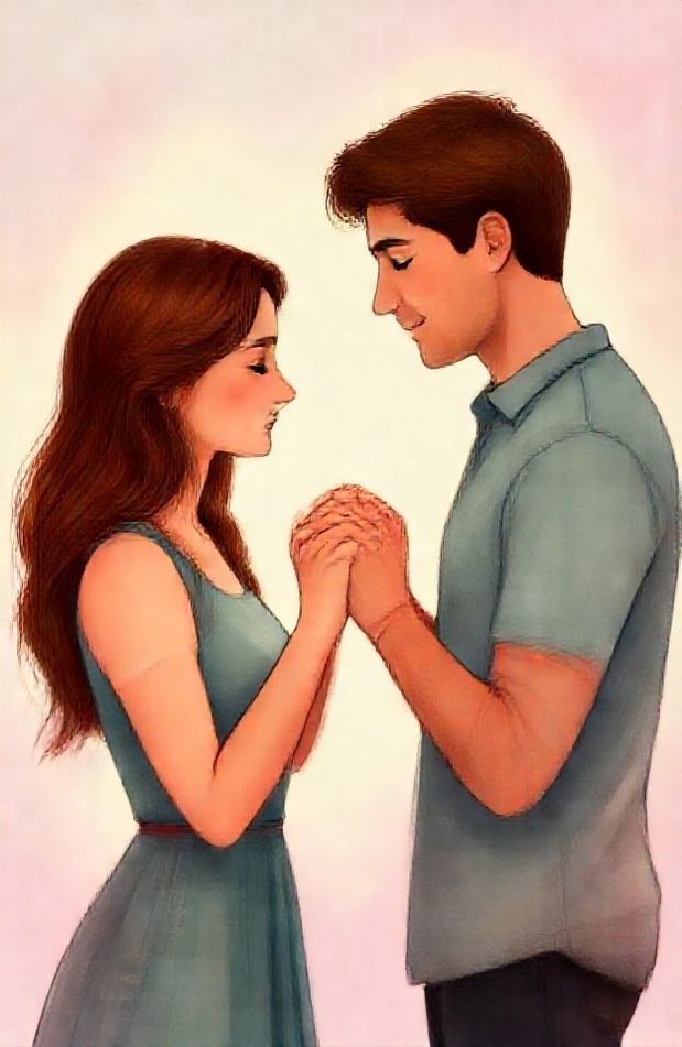 Girl And Boy Hands Love Wallpaper