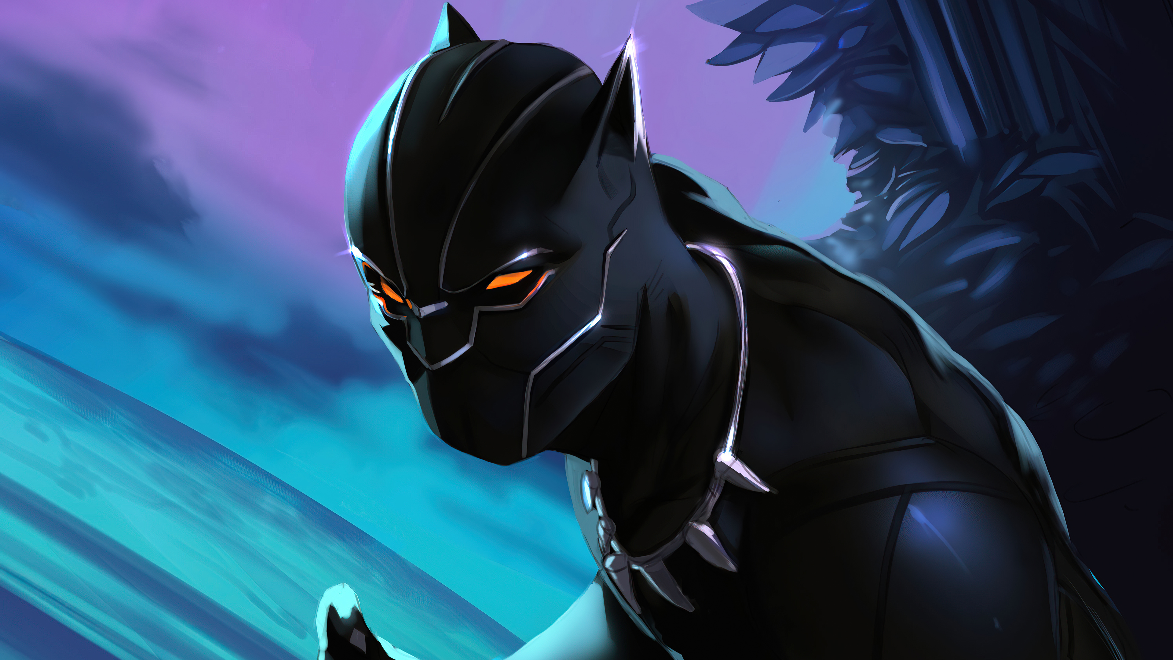 Marvel Black Panther 4k Wallpaper HD Superheroes