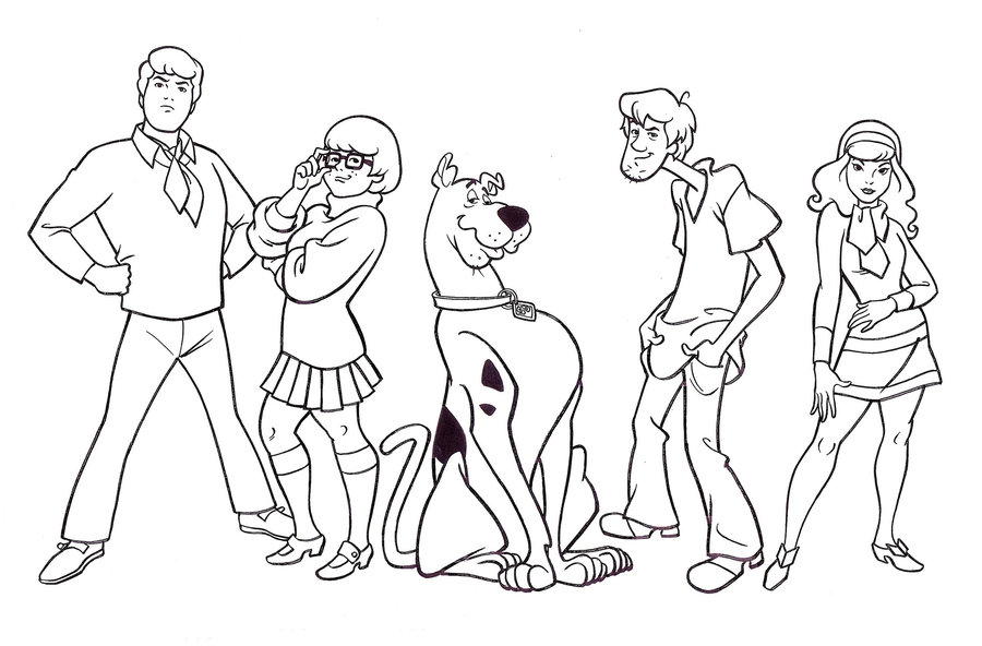 Scooby Gangstas By Jerome K Moore