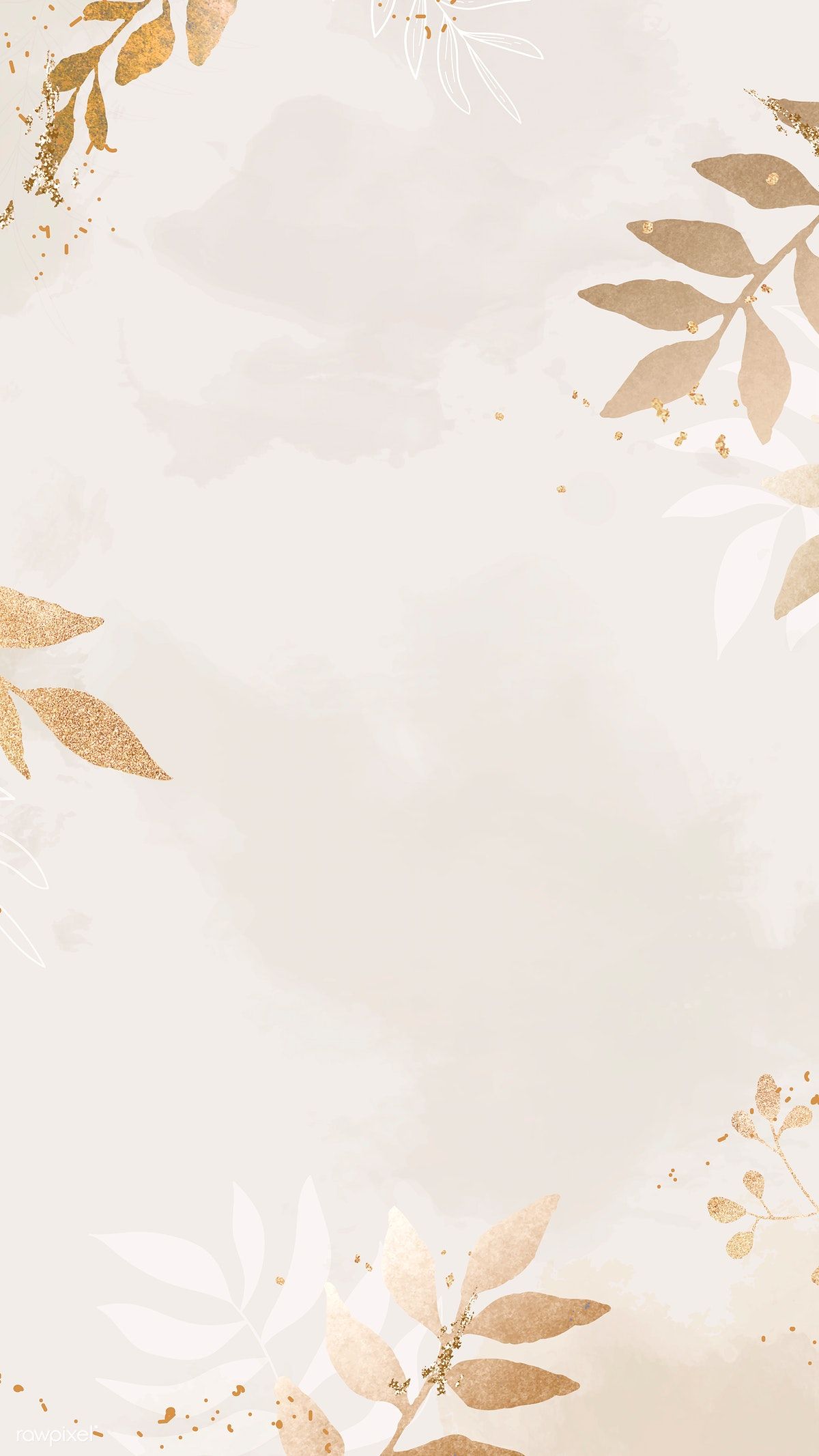 Christmas Patterned On Beige Mobile Phone Wallpaper Vector