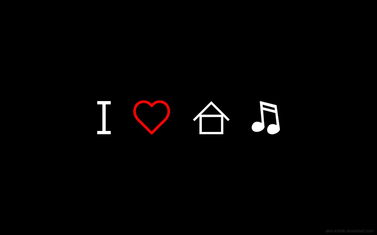 love house music wallpaper   i love house music wallpaper Wallpaper