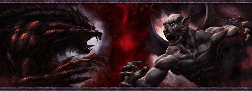 Vampires Vs Werewolves Re Make By Alanvadell