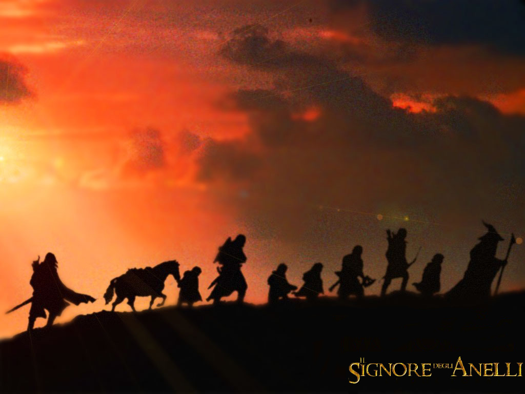 Fellowship Of The Ring Wallpaper On