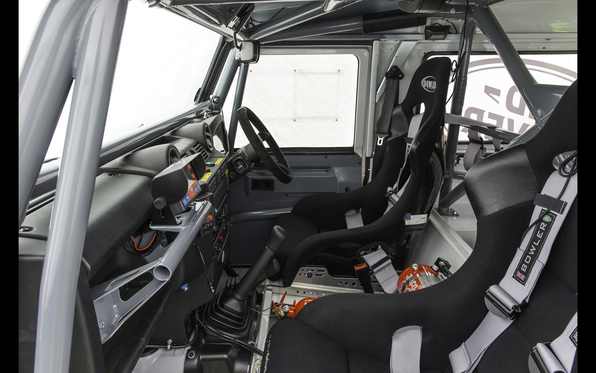 Land Rover Defender Challenge By Bowler Interior