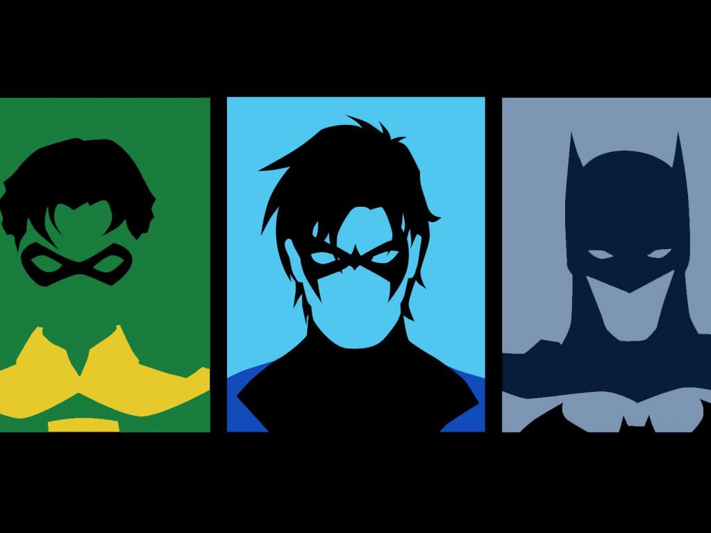 Batman Robin Nightwing Wallpaper HD