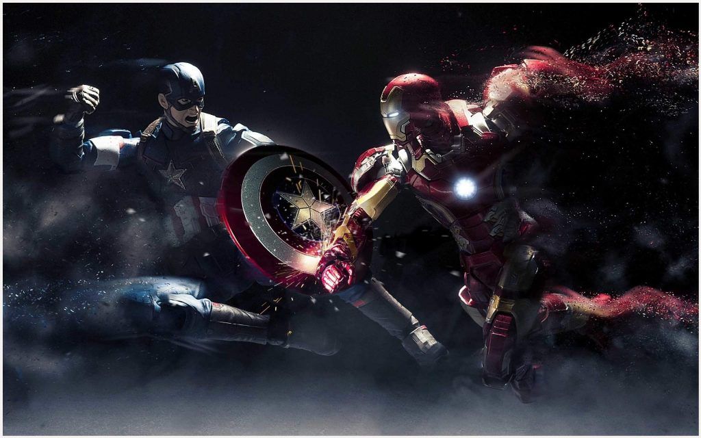 Captain America Vs Iron Man Civil War Wallpaper captain america