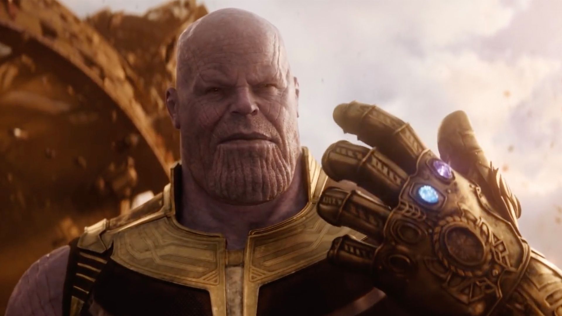 Thanos Snap Wallpaper Top Background